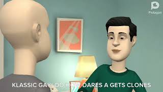 Plotagon Laziness Episode 147: Klassic Gayloo Gets A Clones Himself / Grounded
