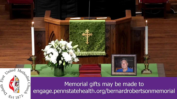 Service of Remembrance - Bernard Robertson