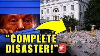🚨Trump HIDES As His BIRTHDAY BASH WRECKS The White House Lawn