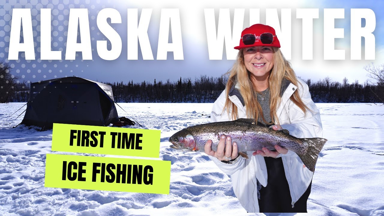 VISITING ALASKA Ice Fishing in Alaska YouTube