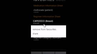 Drug Formulary Mobile Application Demo - Windows 7 screenshot 4