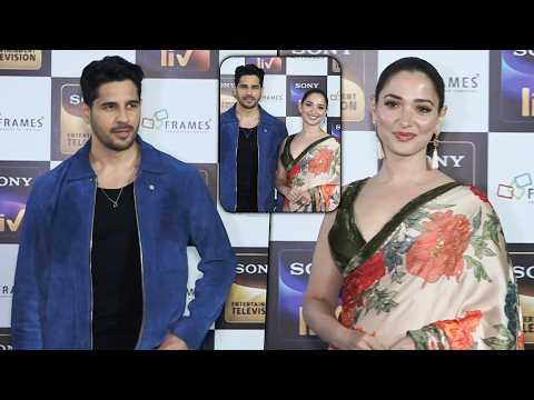 'The Vvaan' Stars Sidharth & Tamannaah Make A Stylish Appearance At Filmcity During Promotions