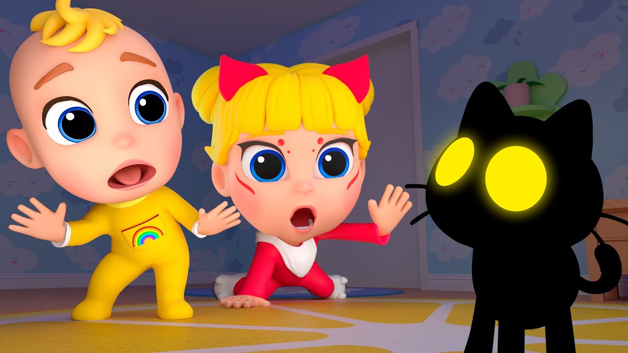 Who Is In The Dark? | Afraid of the Dark Song + MORE Tinytots Nursery Rhymes & Kids Songs