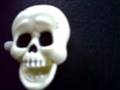 chattering skeleton head
