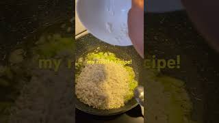 food cooking risotto rice ? recipe