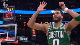 Jayson Tatum Dominates Game 7 with 51 Points and Epic 50 Sign Celebration!