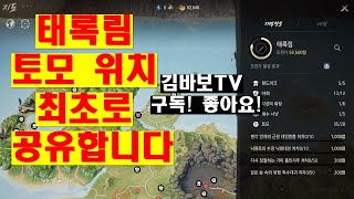 블레이드앤소울2 태화림(2번째 지역) 토모 위치 최초 공유!! (토모/야화/사가/랜드마크)가는법까지 자세히!…