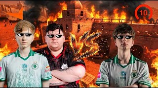 kyousuke (39-18) vs m0NESY and HeavyGod — 30 Round EPIC Dust2 OVERTIME WAR 😤 | 3700 ELO FACEIT CS2