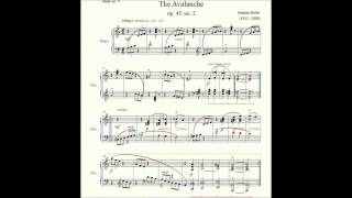 Study no. 5: The Avalanche (op. 45, no. 2) - Stephen Heller - Piano Studies/Etudes 4