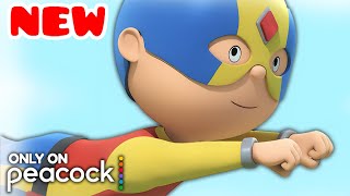 Superhero comes to Help | Caillou Cartoon | New on Peacock