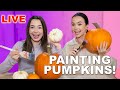 We’re Painting Pumpkins - Merrell Twins