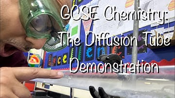 GCSE CHEMISTRY: THE DIFFUSION TUBE! A DEMONSTRATION