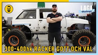 "Inte ofta man ser en Opel Corsa klättra över stenar i skogen" - Laga Challenge DEL 5