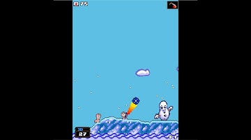 Worms 2003 (Java ME) - Playthrough