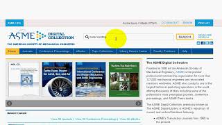 ASME - How to Search