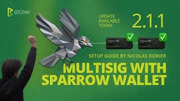 Create a Multisig Wallet with Sparrow and BTCPay Server (Step-by-Step Guide)
