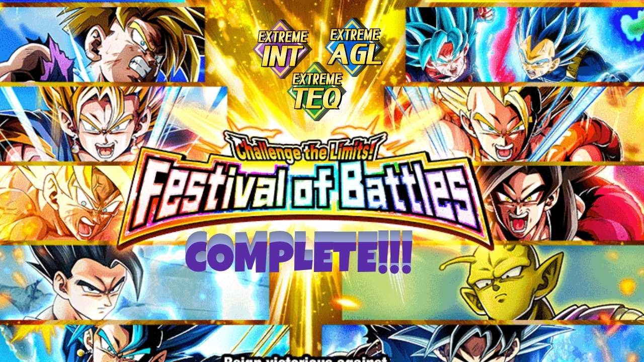 FESTIVAL OF BATTLES EXTREME CLASS MISSION CLEARED!! DBZ: DOKKAN BATTLE!!