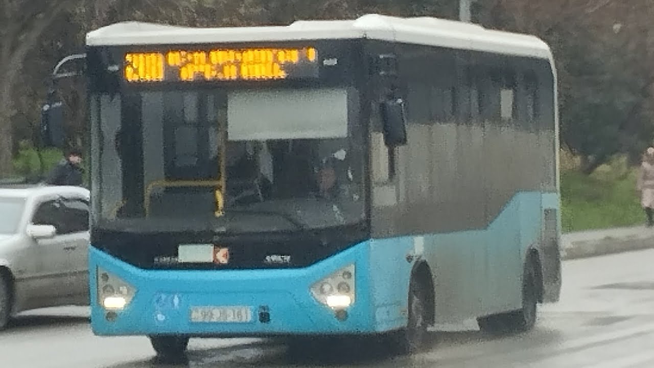 Bakı 208/209 nömrəli avtobus.Səfər(Səttar Bəhlulzadə küçəsi ➡️ Qaraçuxur qəsəbəsi).