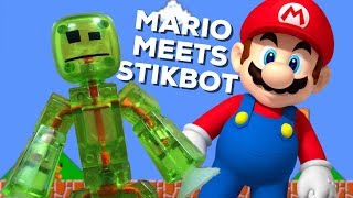 Stikbots In Mario 2 - #Stikbot Stop Motion Animation