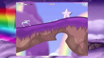 Robot Unicorn Attack Evolution - Gameplay