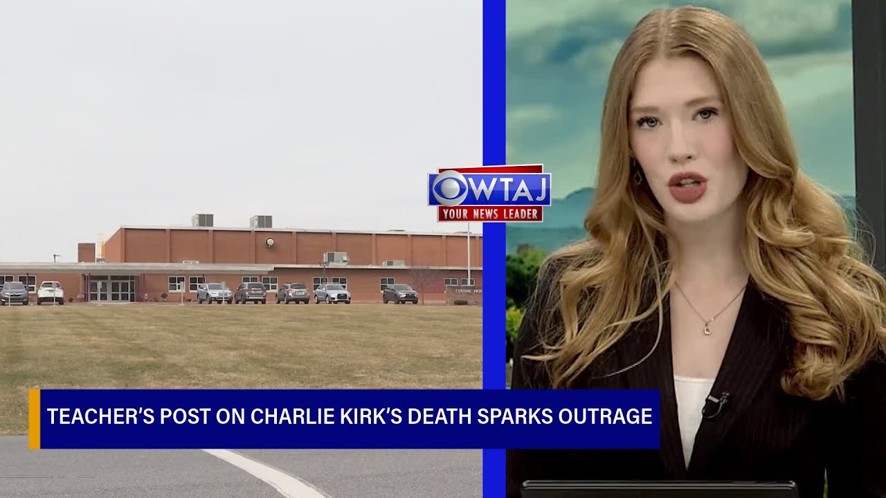 Teacher’s social media post on Charlie Kirk’s death sparks outrage