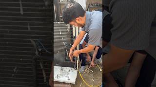 5.5Ton AC Compressor Change 🧰 #actechnician #acrepair #hvactechnician #inverterac #aconrent #hvac