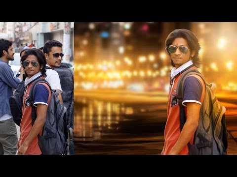 Photoshop Tutorial | Photo Manipulation Change Background & match Color Photoshop Tutorial | Photo Manipulation Change Background & match Color