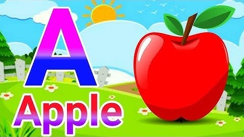 Roma and Diana learn the alphabet / ABC song