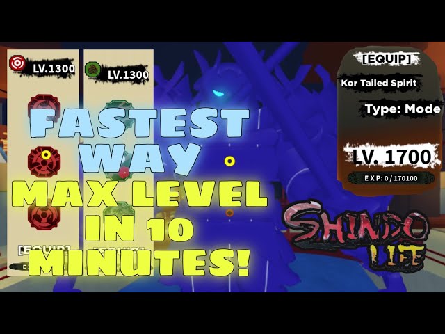How to Level Up Fast in Shindo Life