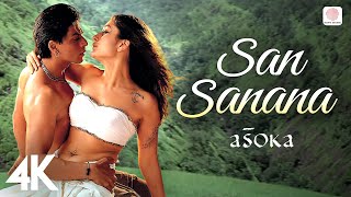 San Sanana - Asoka | 4K  | Aakash Hai Koi Prem Kavi | Kareena Kapoor | Shah Rukh Khan