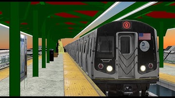 OpenBVE RP Multiplayer: NYC Subway R160B Q Train from 96th Street to Coney Island via West End Exp