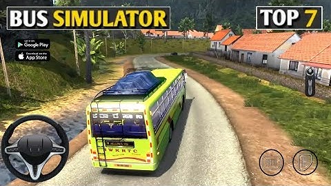 TOP 5 BEST BUS SIMULATOR GAMES FOR ANDROID | BUS GAMES || 2023