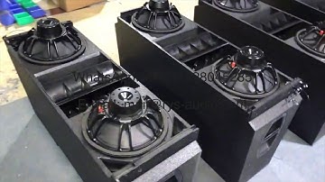 three way array line pro J8 speaker audio auditorium sound pa system db china factory wholesale pric