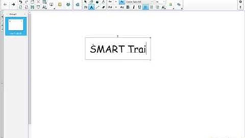SMART Notebook Tutorial - Text