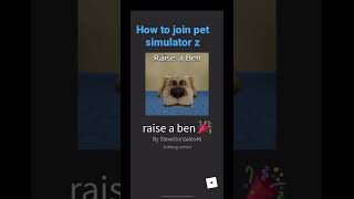 How to join pet simulator z screenshot 1