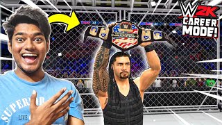 I Won "UNITED STATES CHAMPIONSHIP"🏆 - WWE 2K CAREER MODE #1