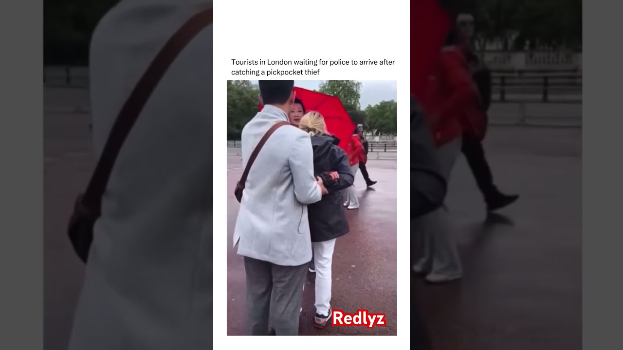Pickpocket Thief Caught In London By Tourists Theft Tourist