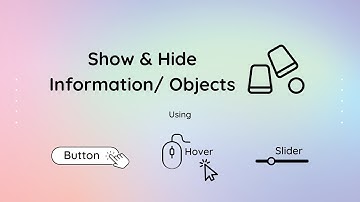 Show & Hide Objects on a Slide Using Button, Slider, and Mouse Hover with ActivePresenter