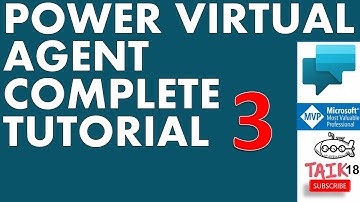 Power Virtual Agent tutorial complete beginner to advanced Part3 by taik18