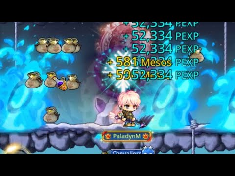 [Maplestory M] 1x Petite Luna Pet farming @ non-af Fire Zone map.