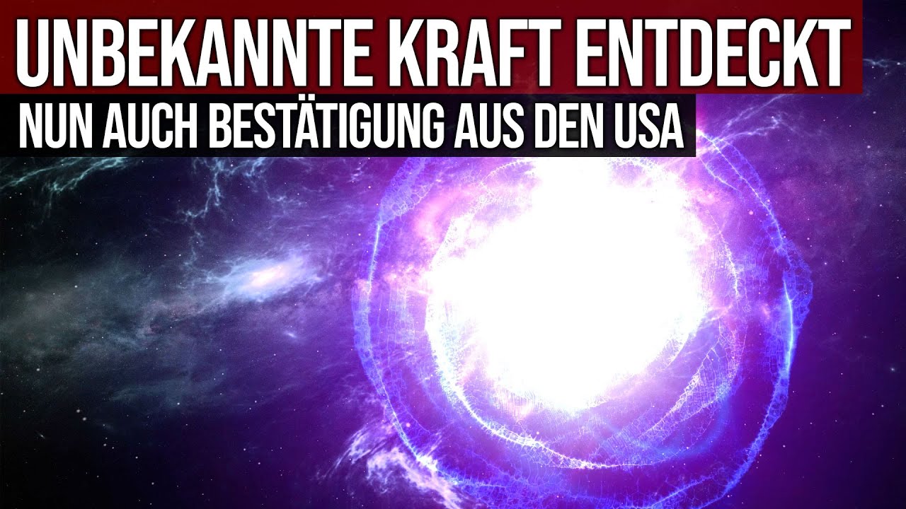 ⁣Unbekannte Kraft entdeckt - Nun auch Bestätigung aus den USA