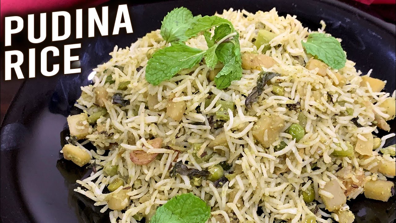 Pudina Rice | How To Make Mint Rice | Quick & Easy Pudina Pulao Recipe | Healthy Green Rice | Ruchi | Rajshri Food