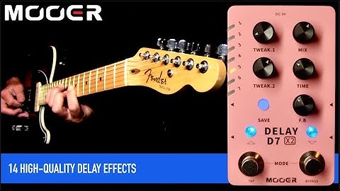 Mooer Audio D7 X2 Delay