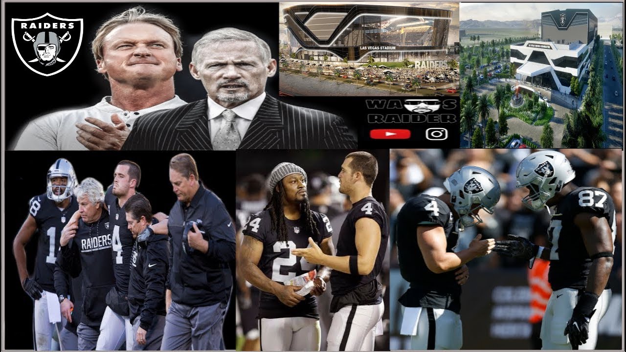 Oakland Raiders 2019 Derek Carr and Jon Gruden With Mike Mayock Is A New Beginning