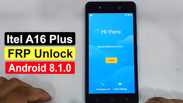 Itel A16 Plus Frp Bypass | Itel A16 Google Account Verification 8.1.0 Without PC |