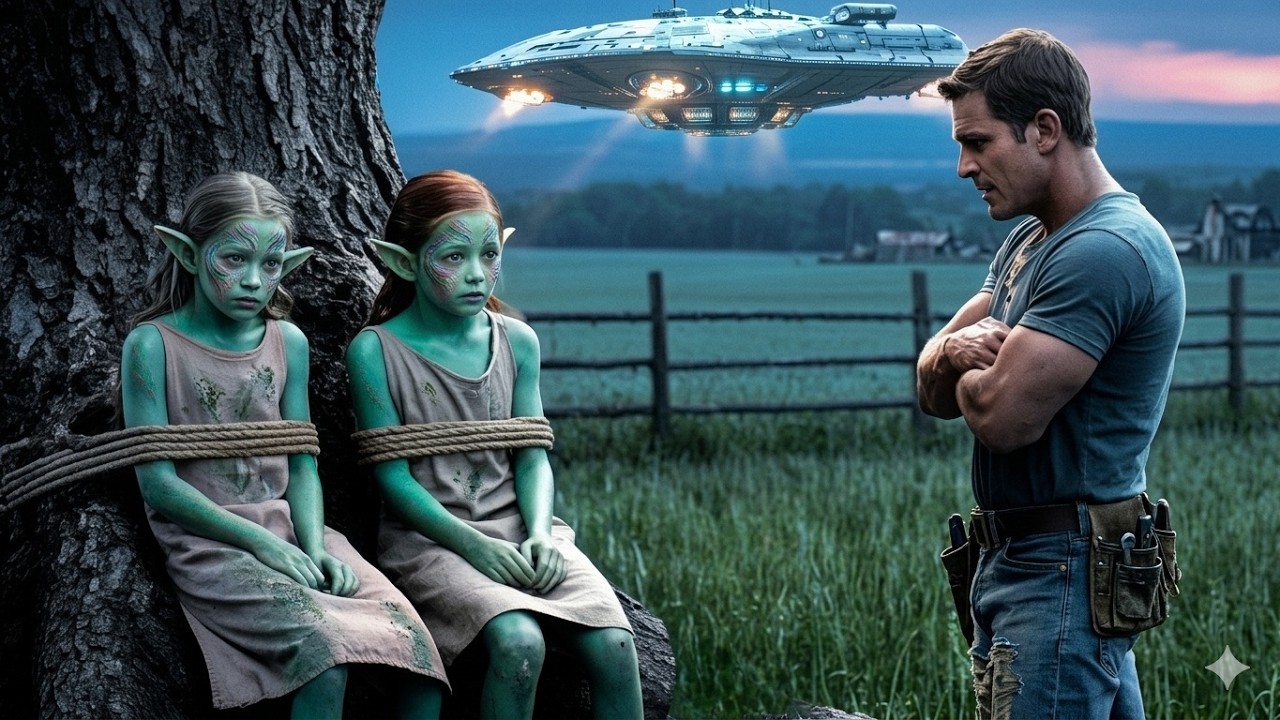 Human Single Father Farmer Found Alien Twins Tied Up on His Land, What He Did Next Will Shock You