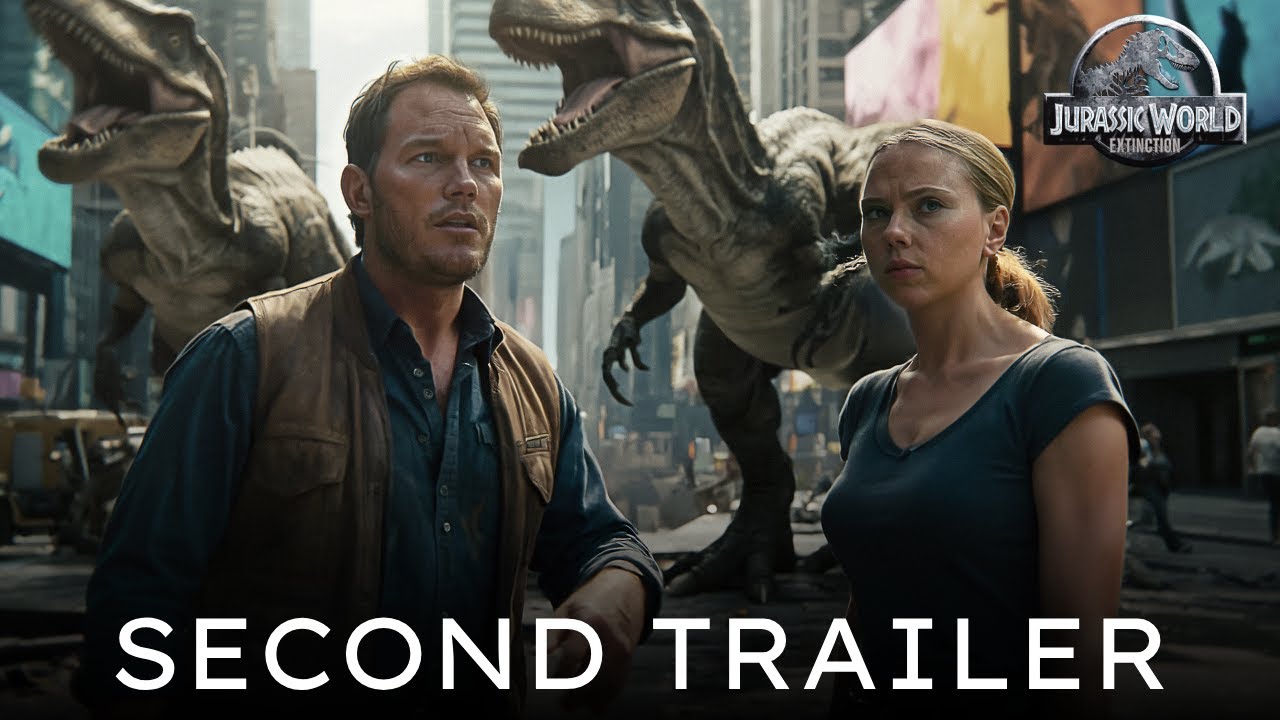 JURASSIC WORLD 5: Extinction Trailer 2 (HD) Chris Pratt, Scarlet Johansson | Fan Trailer