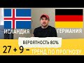 Исландия Германия прогноз на футбол 8 сентября / Чемпионат мира 2022. Отборочные матчи /