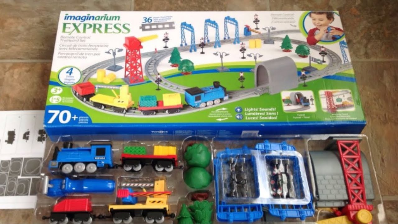 imaginarium remote control train set