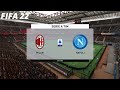 AC Milan VS Napoli | Serie A | FIFA 22 |